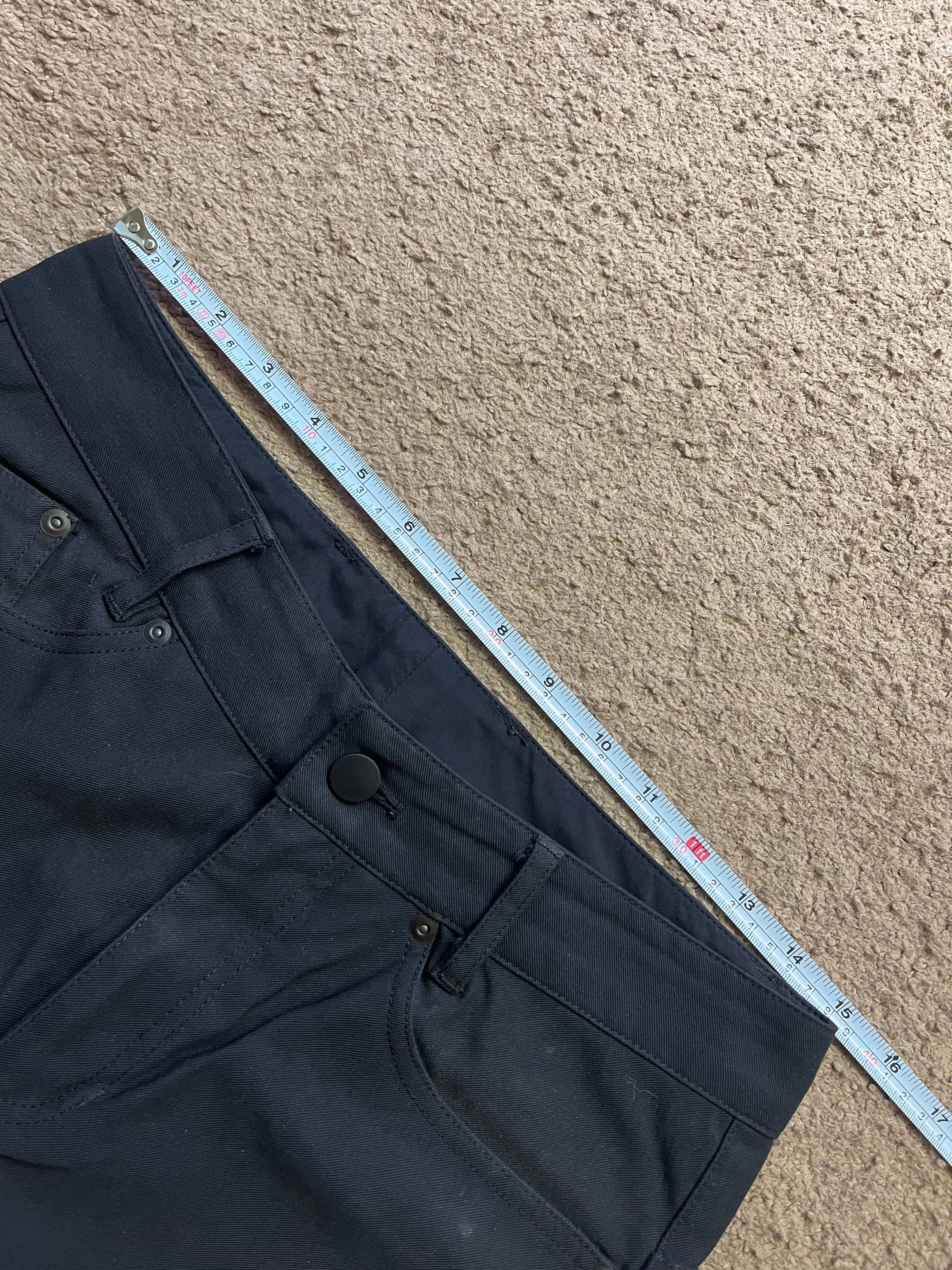 Outlier Slim Dungarees - 29 x 28.5 - black