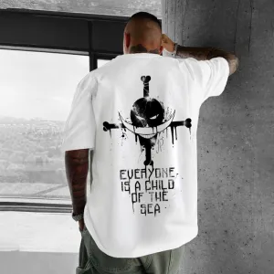 Oversized "One Piece" Tee.