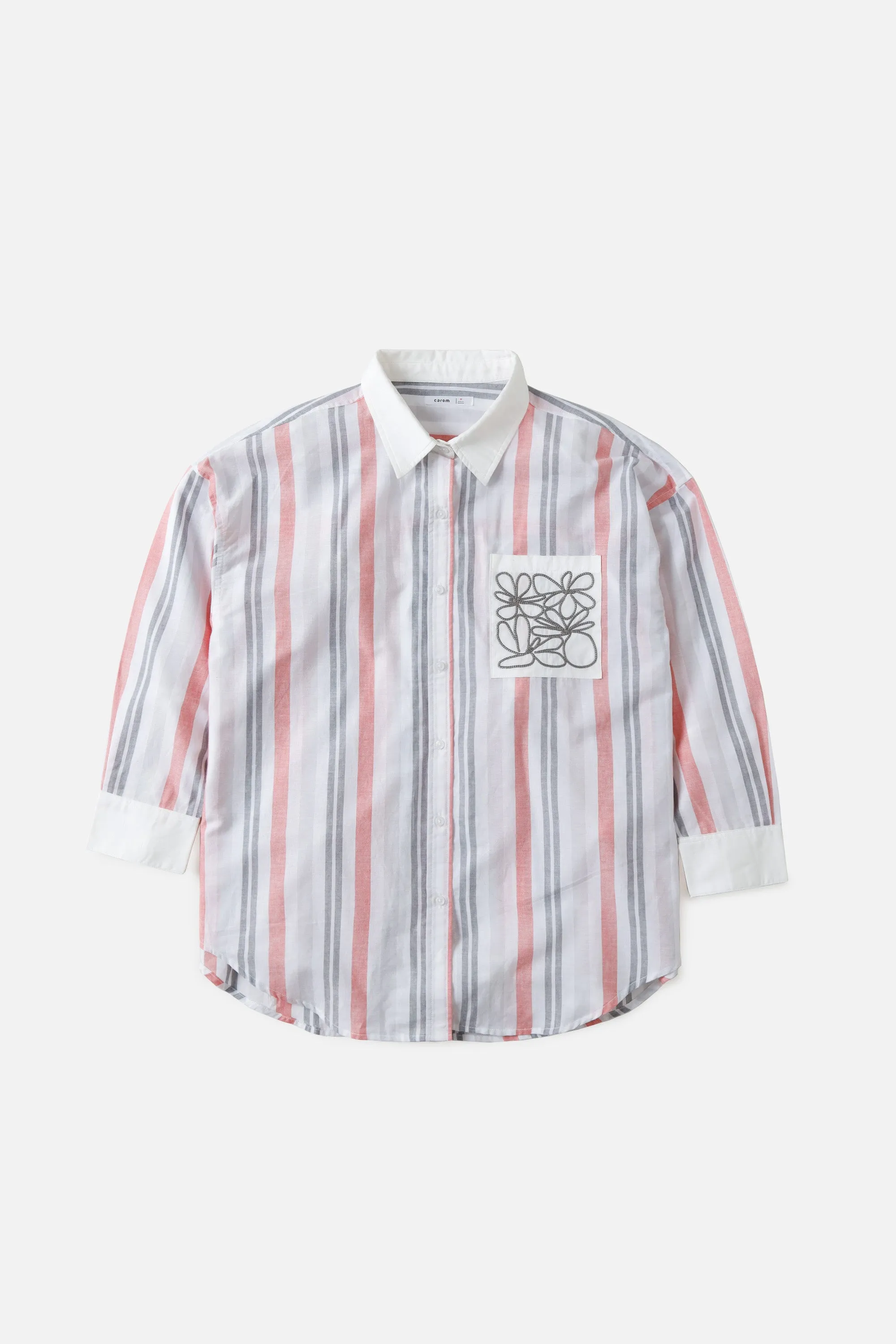 Oversized Striped Shirt