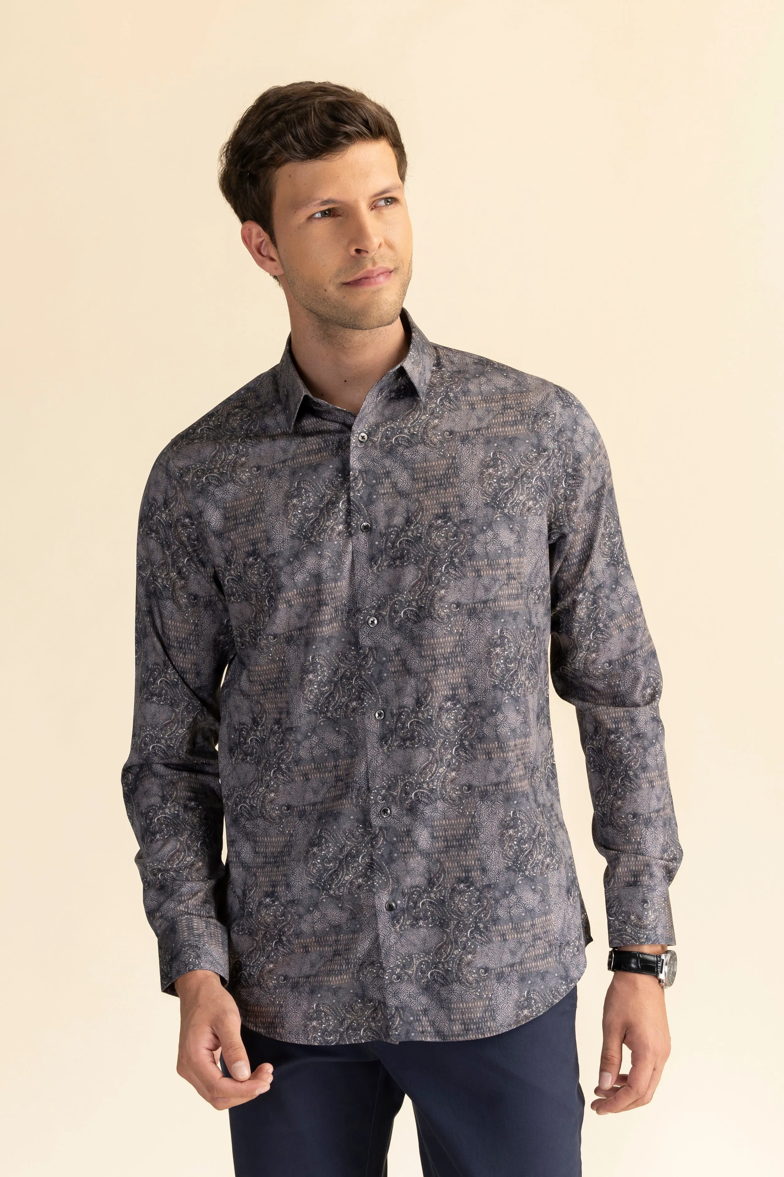 Paisley casual shirt EOSS
