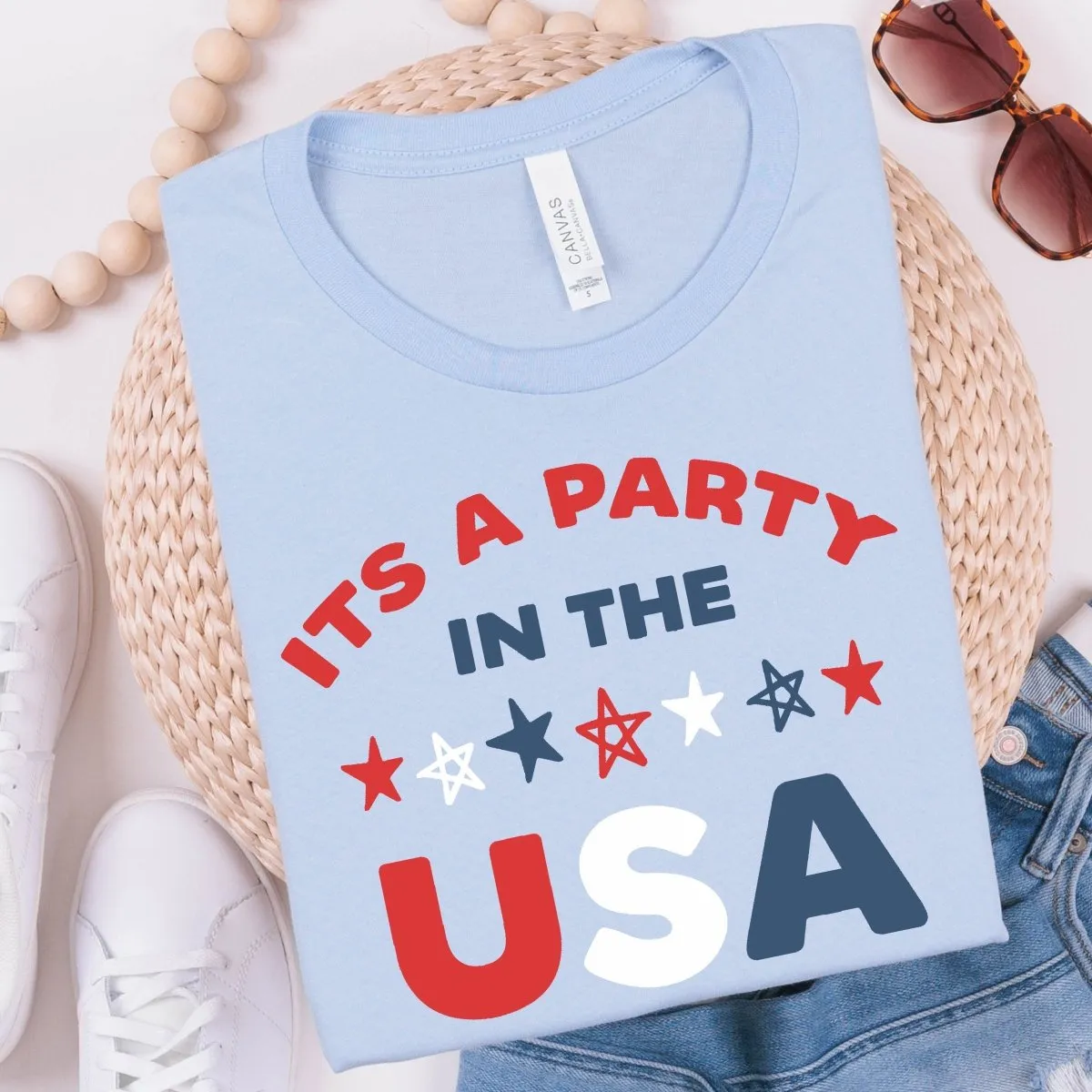 Party USA Stars Tee