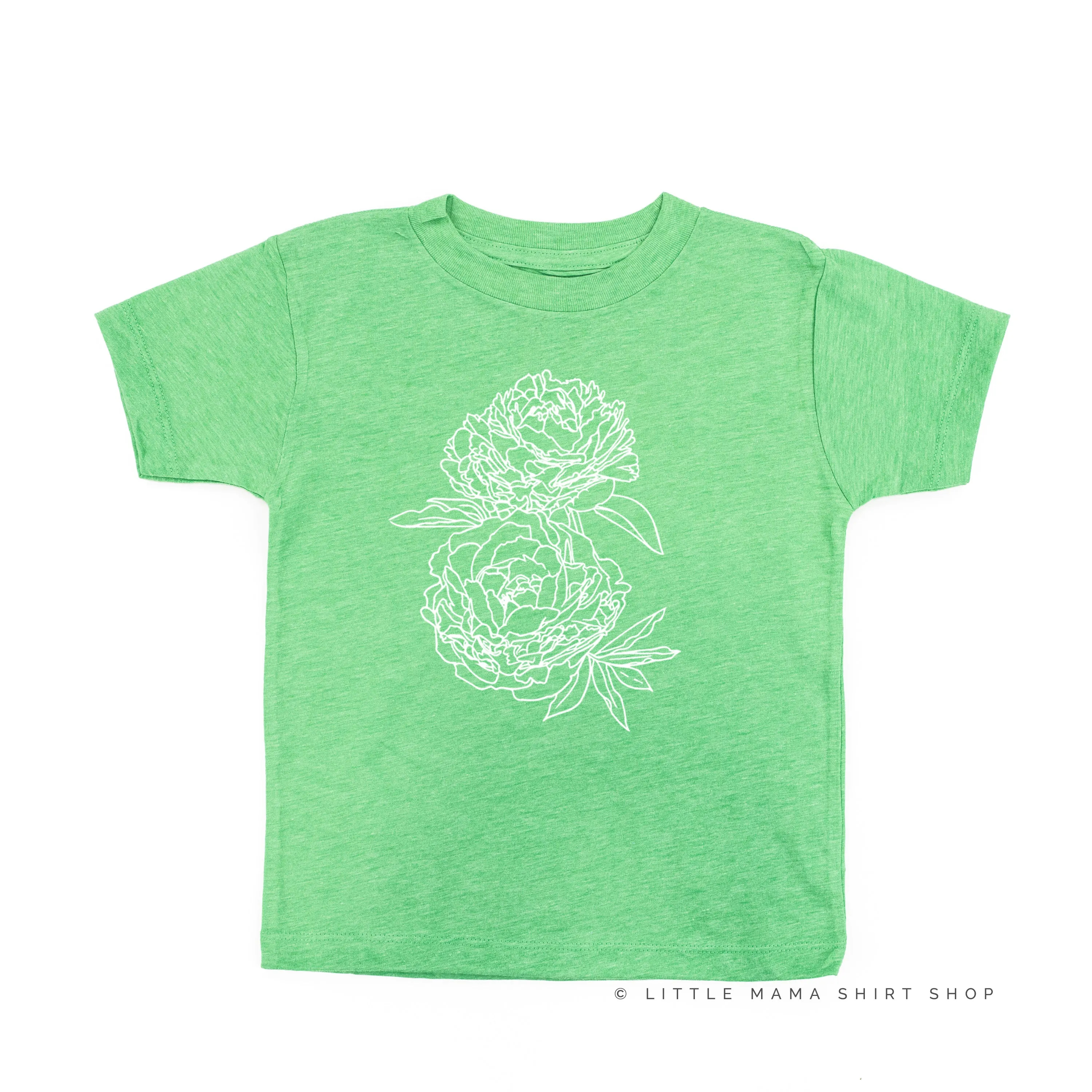 PEONY - Short Sleeve Child Shirt