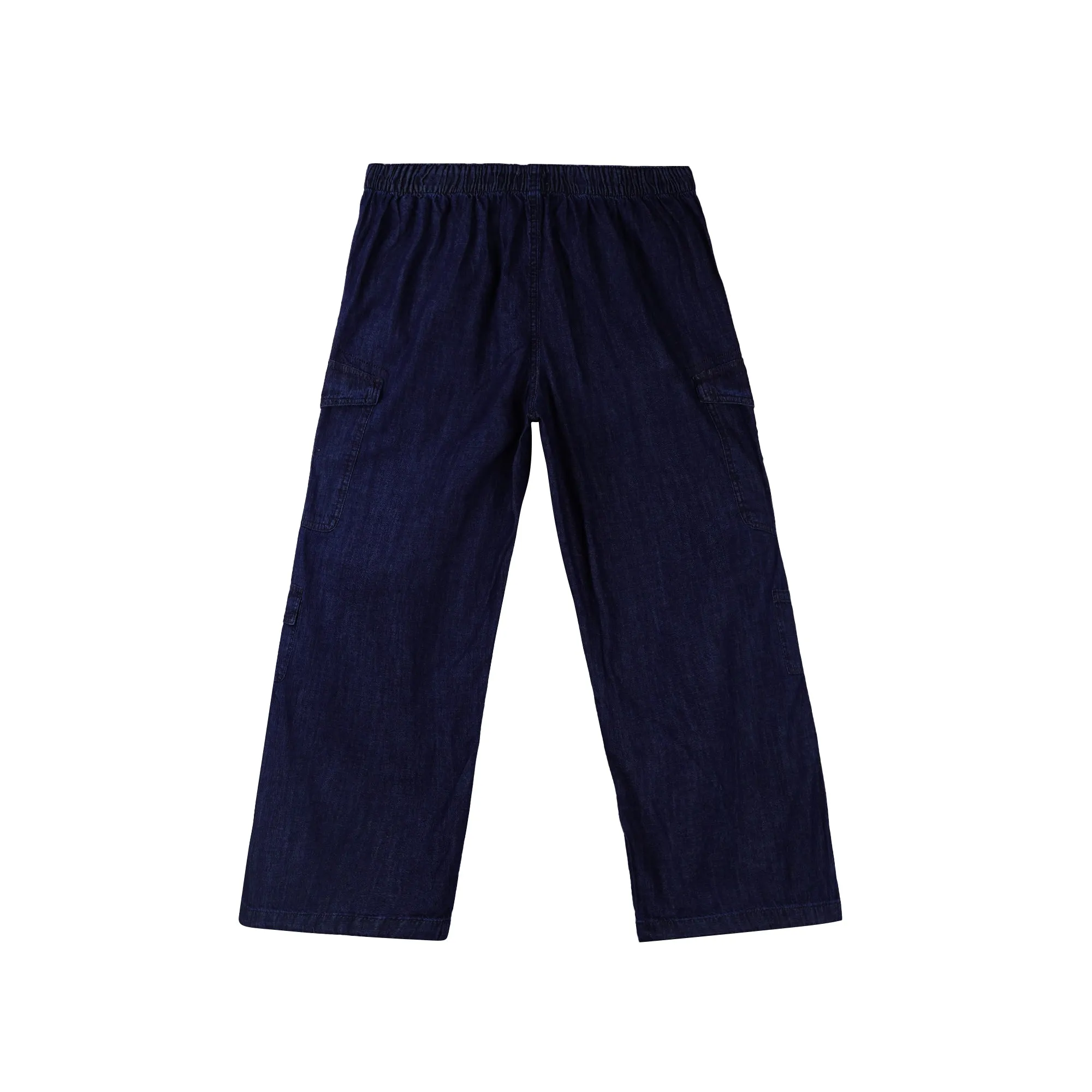 Petrol Ladies Basic Non-Denim Cargo Pants Mid-Rise Rinse Wash Fabric 170950 (Medium Shade)
