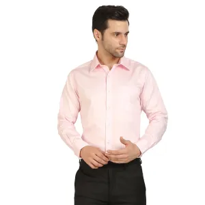 Pink Cotton Full Sleeve Shirt