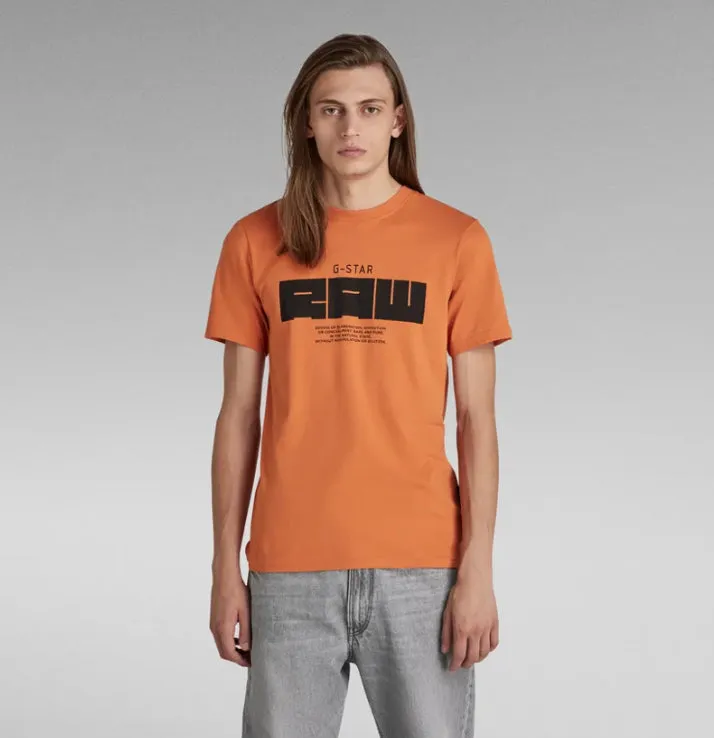 RAW GRAPHIC SLIM T-SHIRT