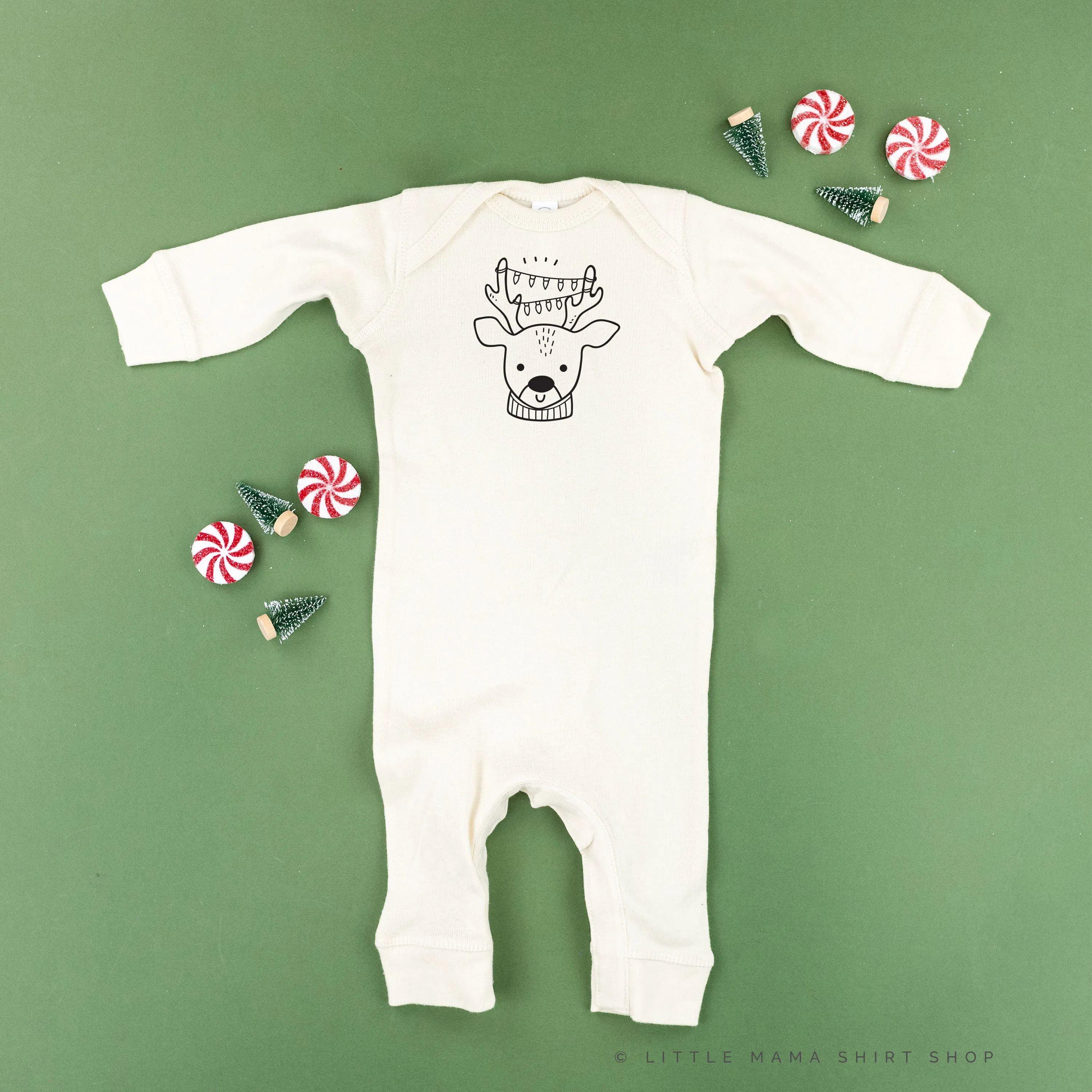 Reindeer With Lights - Baby Sleeper