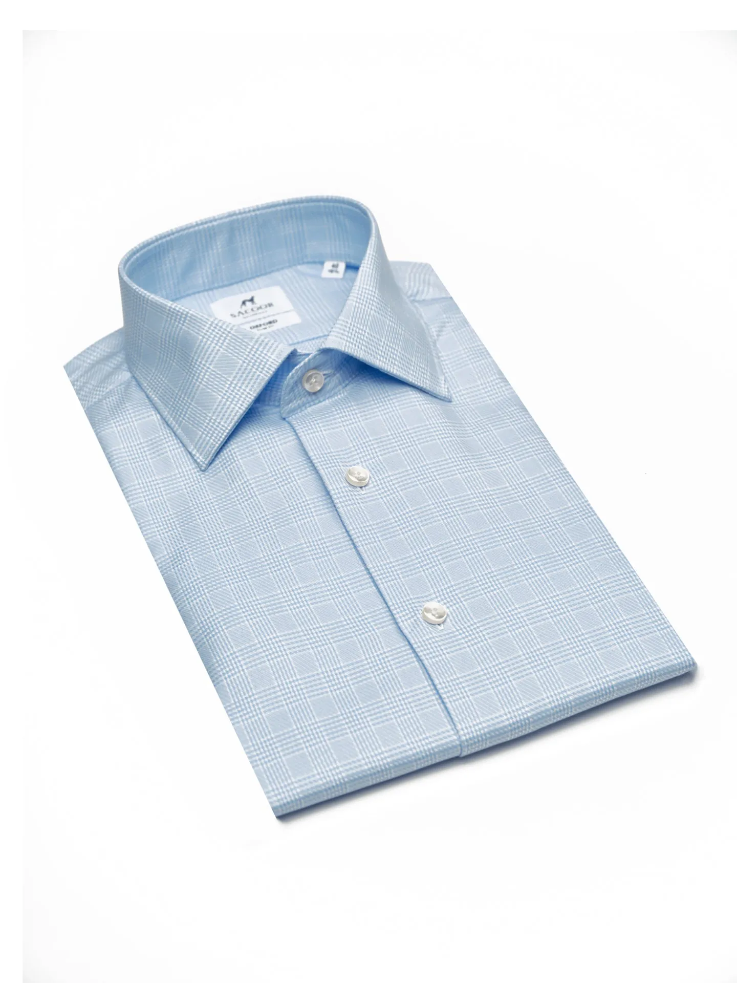 Slim fit Business Prince of Wales formal shirt
