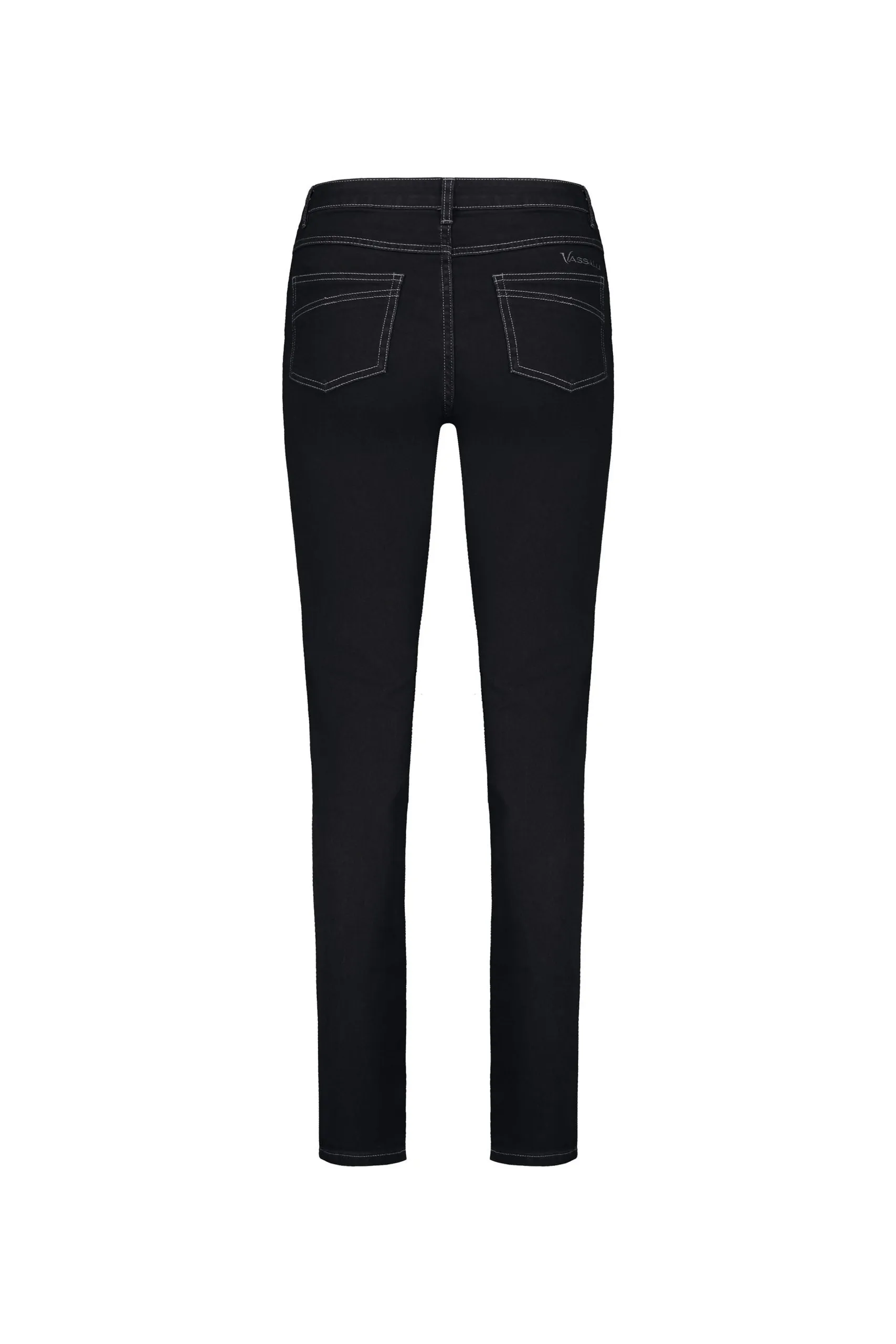 Slim Leg Black Jean