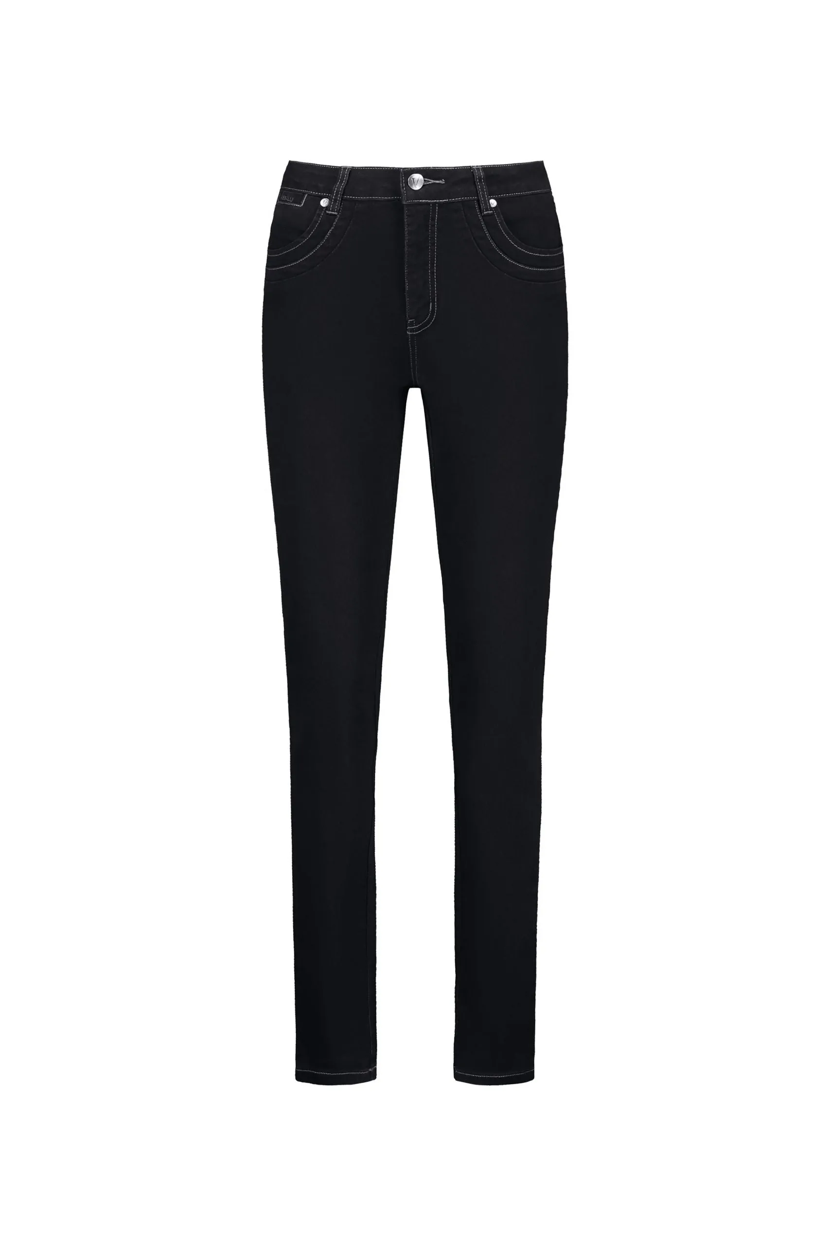 Slim Leg Black Jean