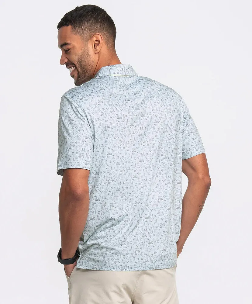 Southern Shirt Co - Tapped In Printed Polo