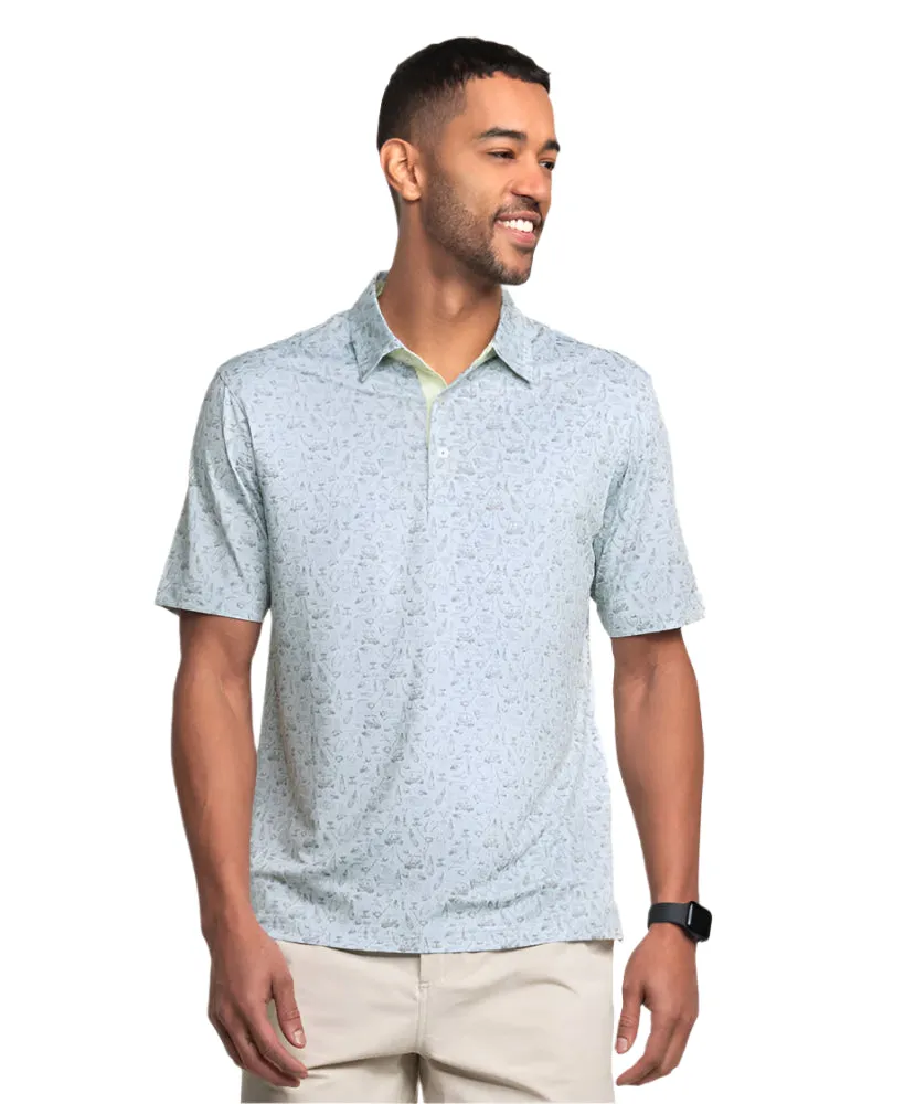 Southern Shirt Co - Tapped In Printed Polo
