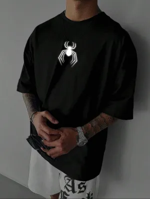 Spider Print T-Shirt