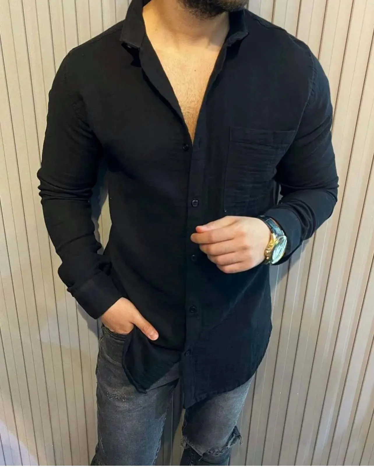 Stretch Linen Shirts
