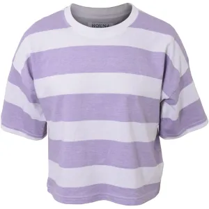 STRIPED CROP - LAVENDER