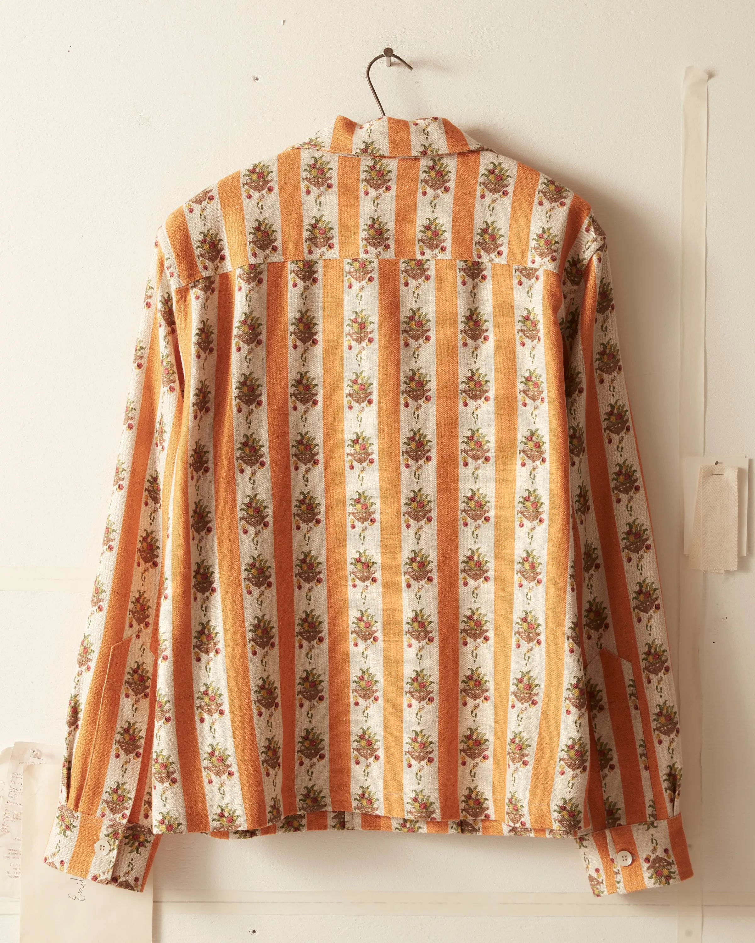 Striped Fruit Bowl Long Sleeve Shirt