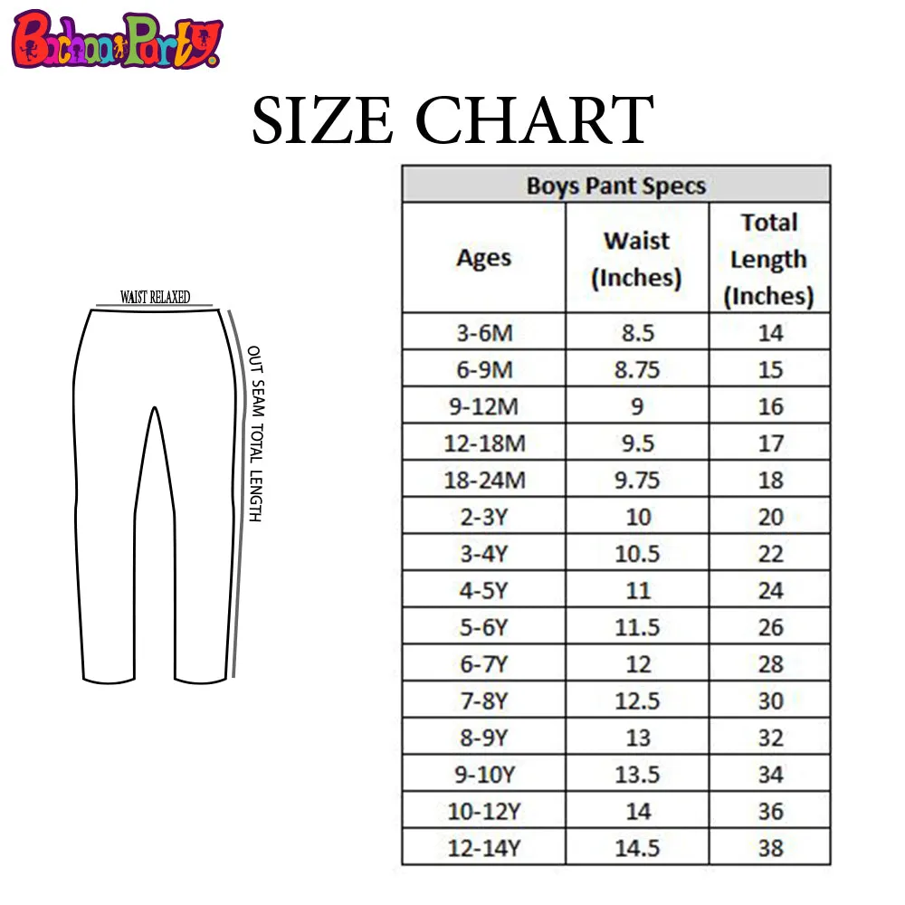 Teens Boys Pant Denim Panels - Blue