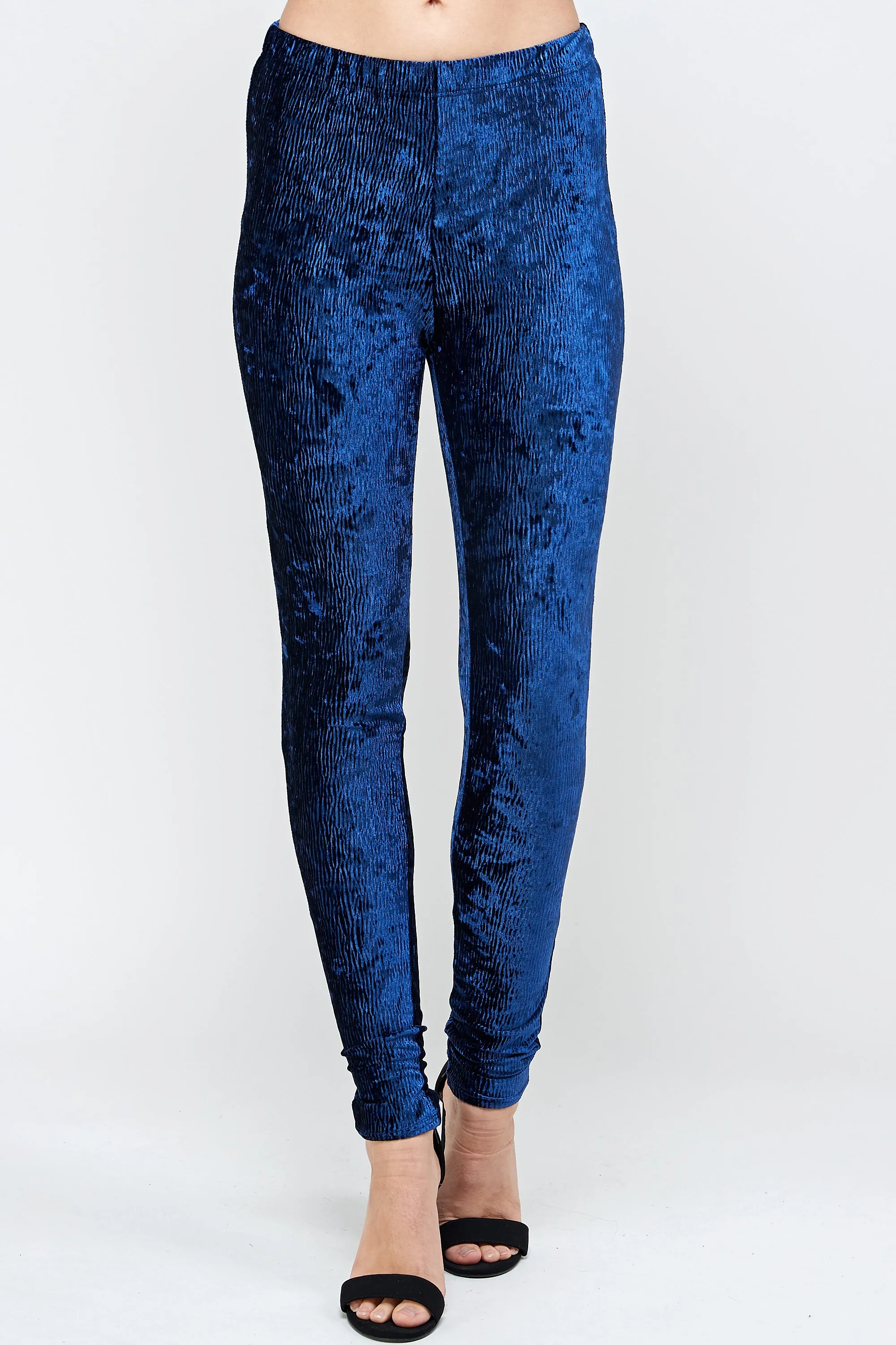 Velvet Slim Fit Pants-520VT-ARD1