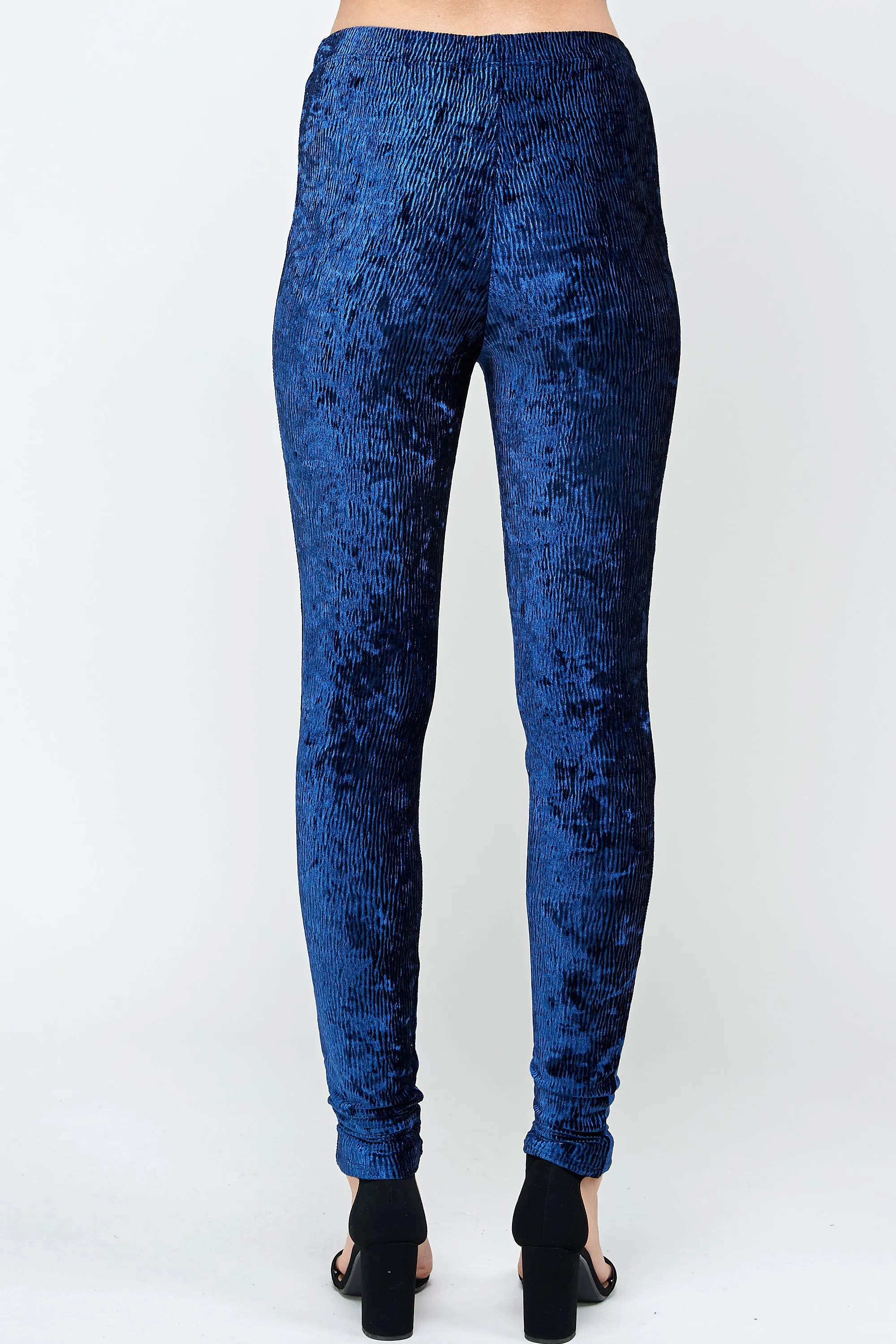 Velvet Slim Fit Pants-520VT-ARD1