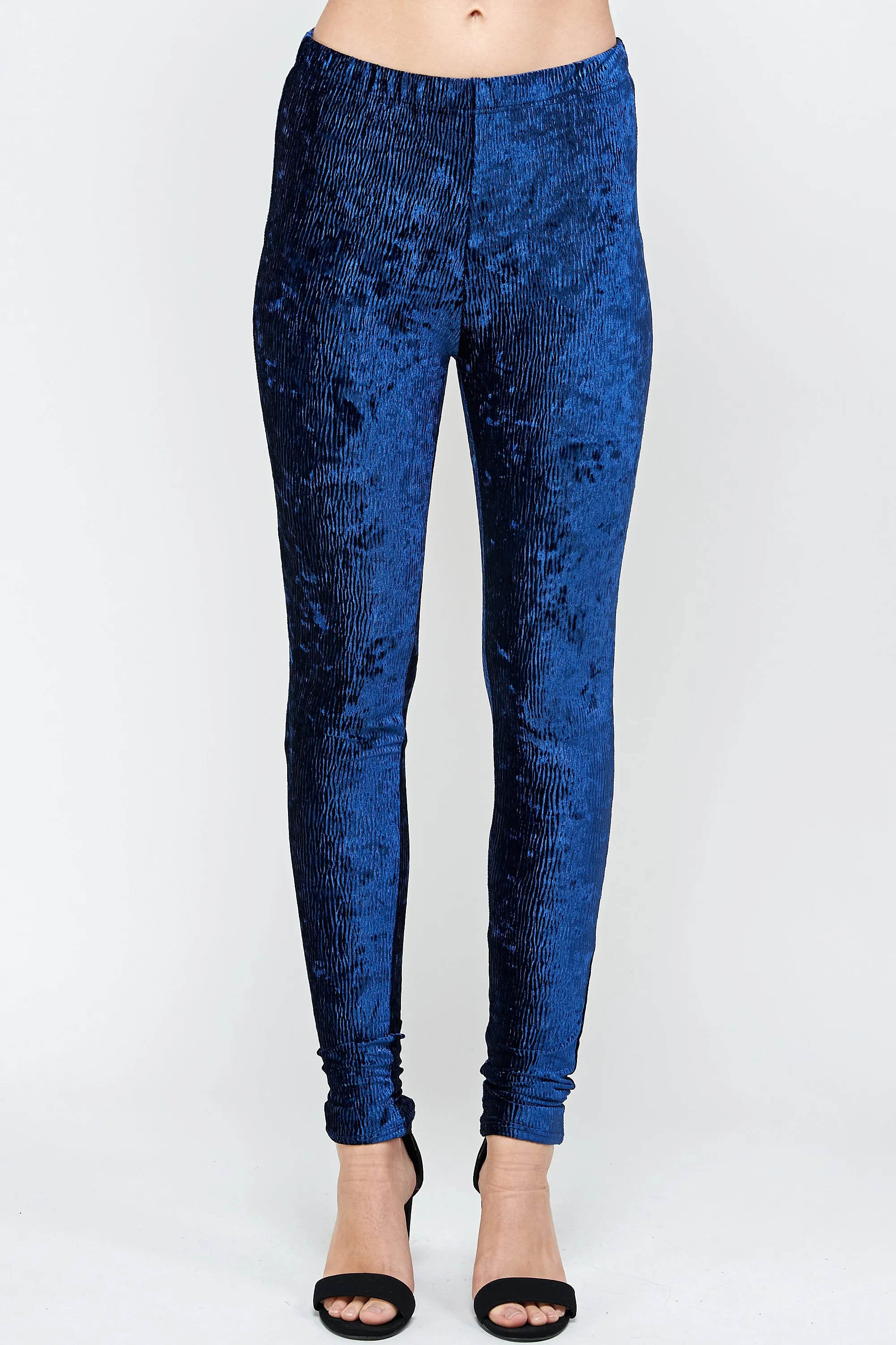 Velvet Slim Fit Pants-520VT-ARD1