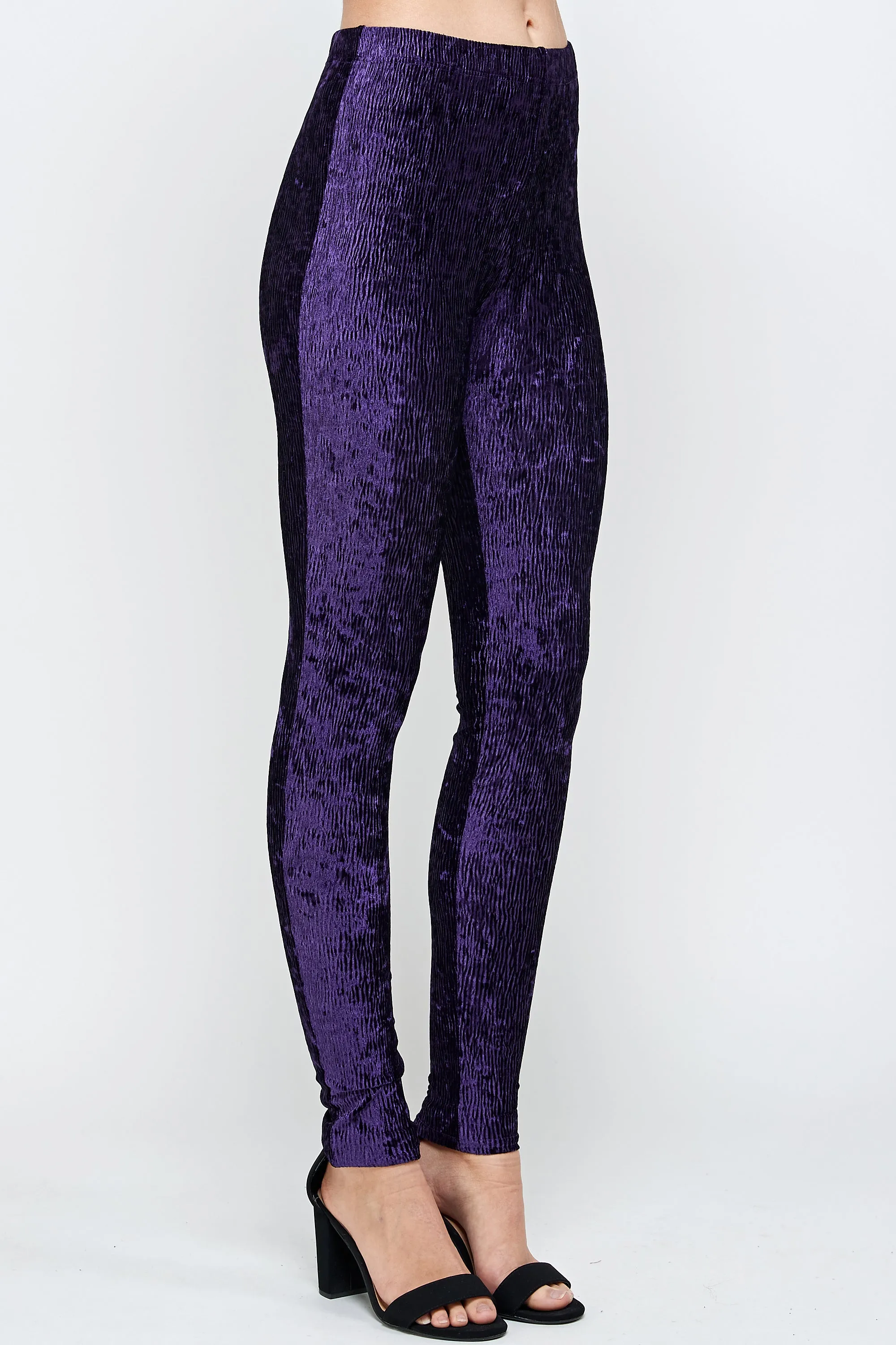 Velvet Slim Fit Pants-520VT-ARD1