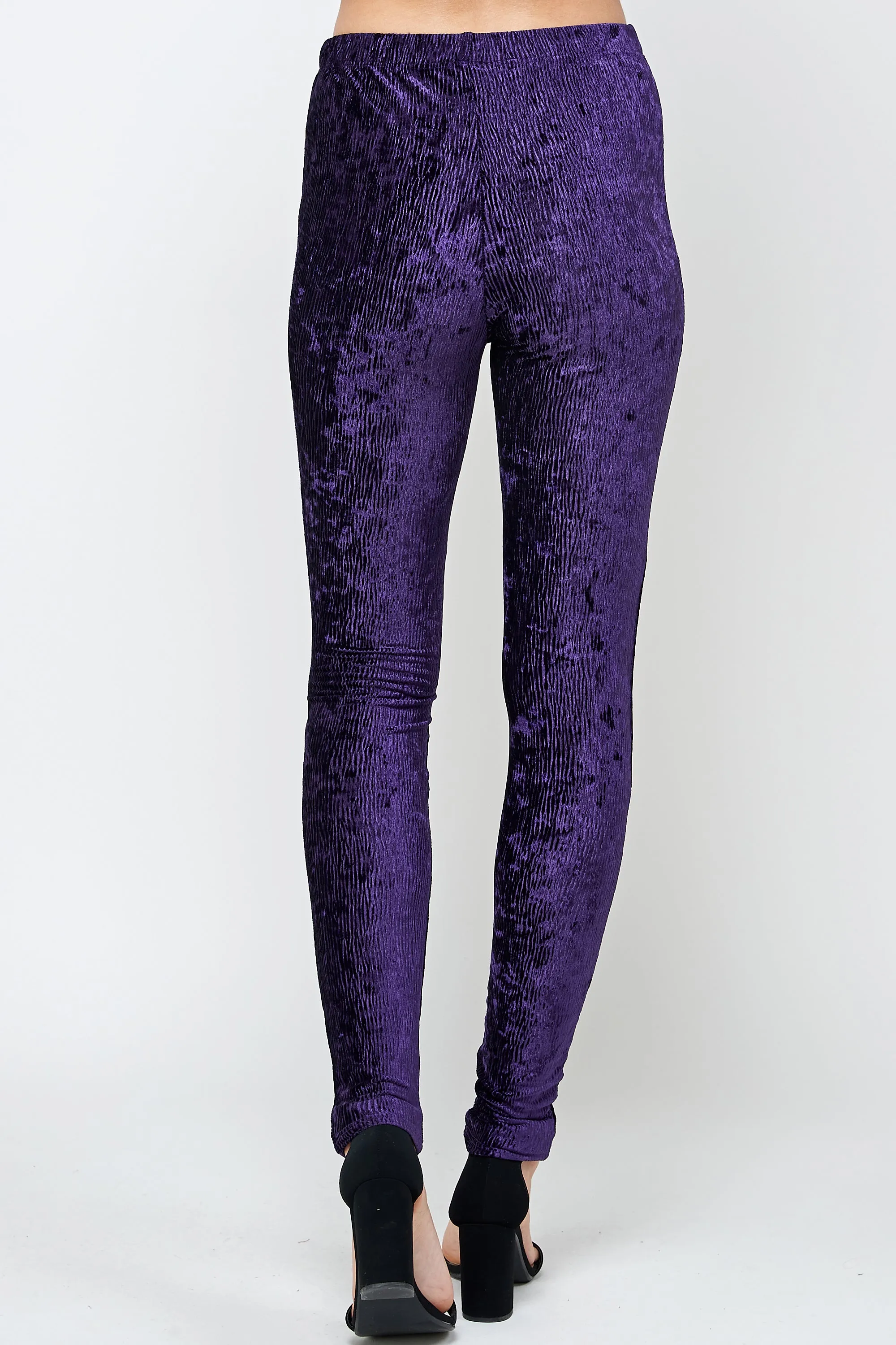 Velvet Slim Fit Pants-520VT-ARD1