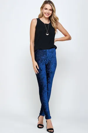Velvet Slim Fit Pants-520VT-ARD1