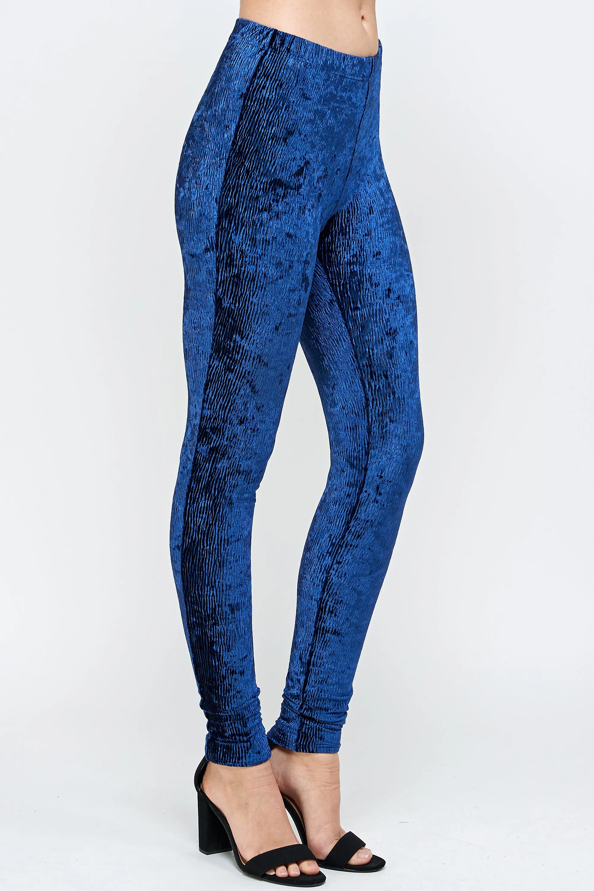 Velvet Slim Fit Pants-520VT-ARD1