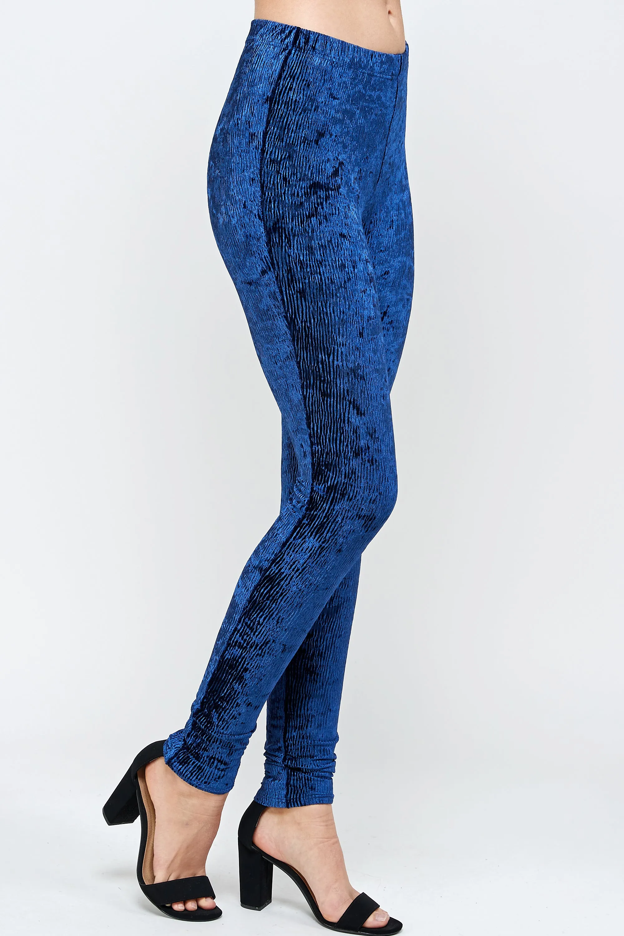 Velvet Slim Fit Pants-520VT-ARD1