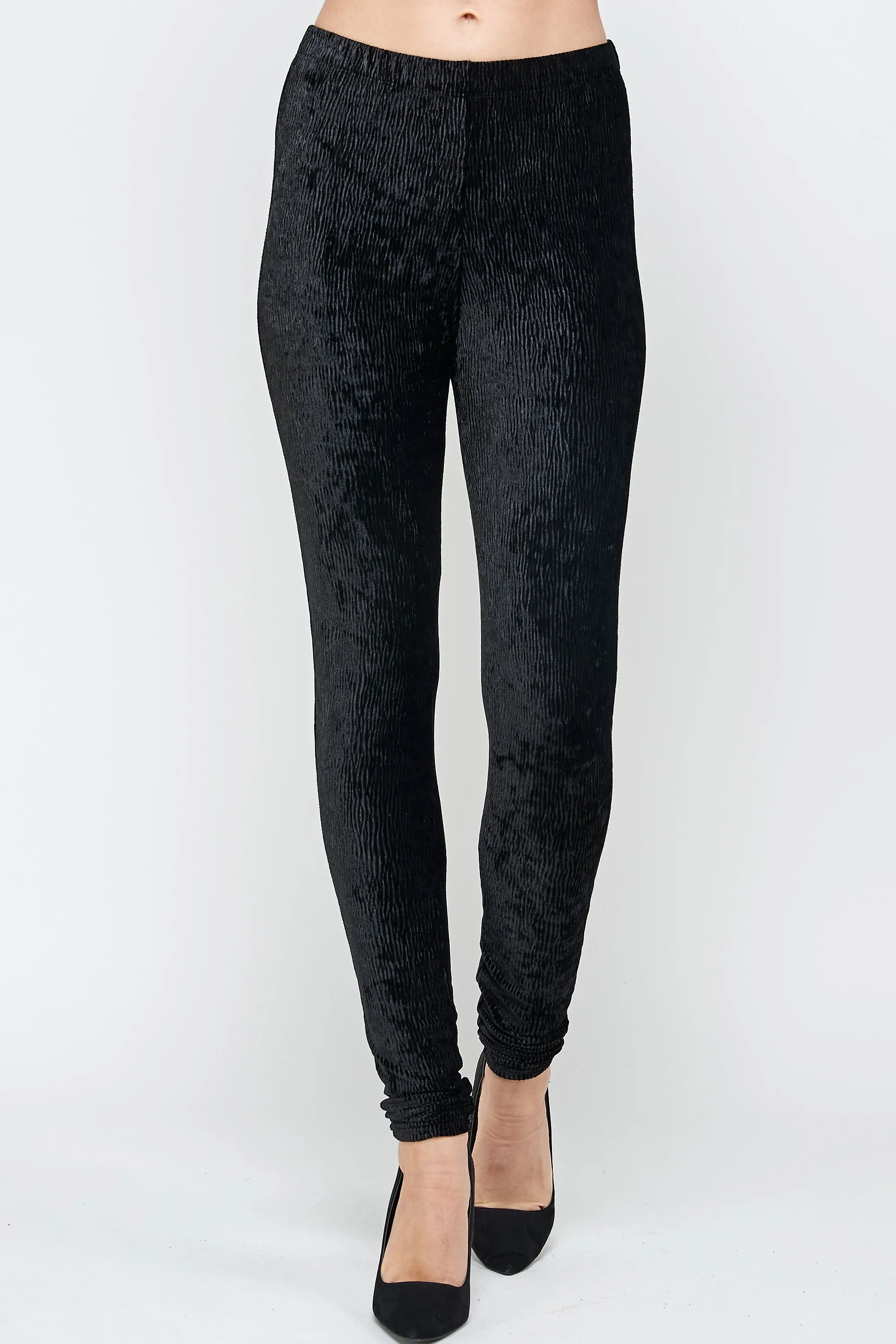 Velvet Slim Fit Pants-520VT-ARD1