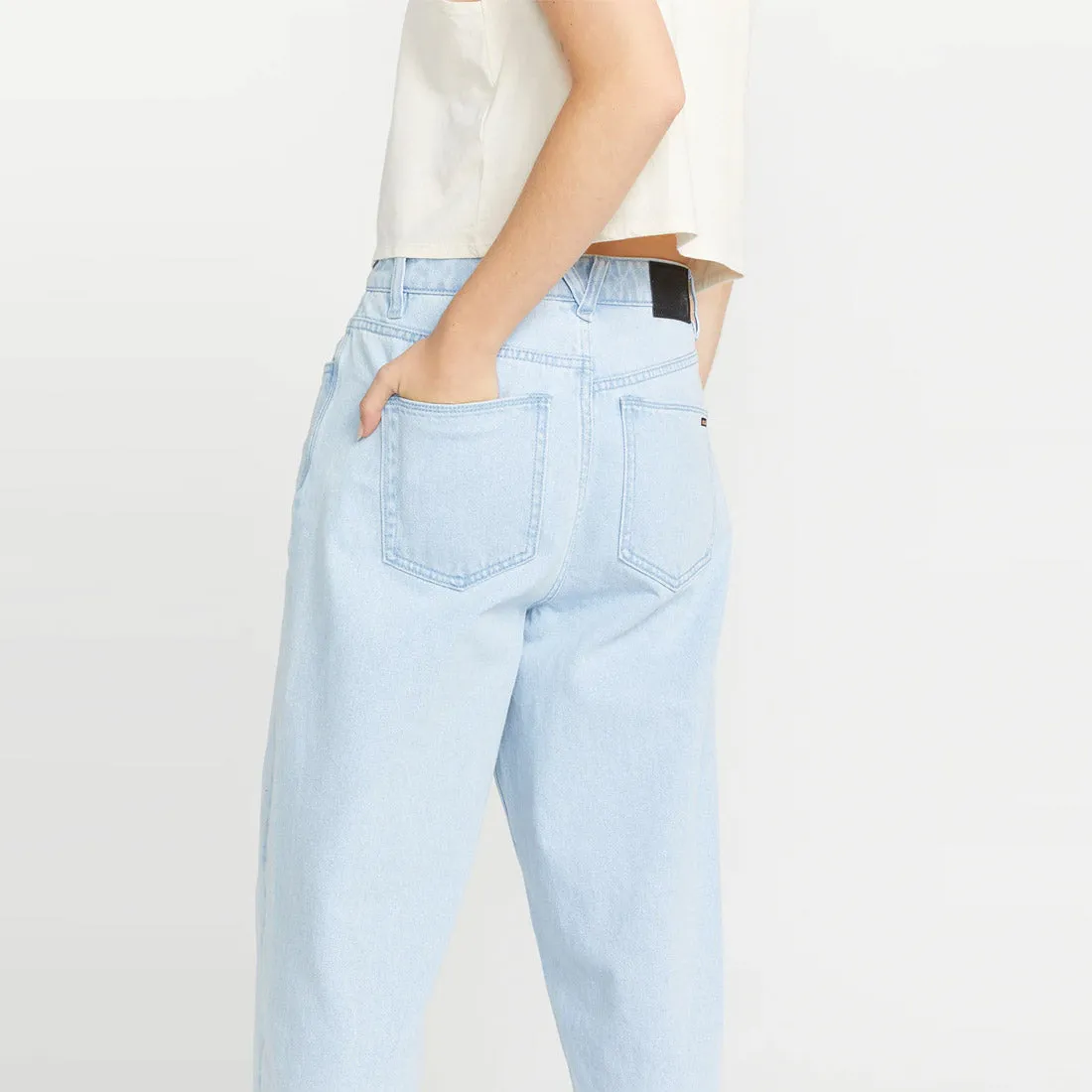 VOLCOM Women's Weellow Denim - Light Blue