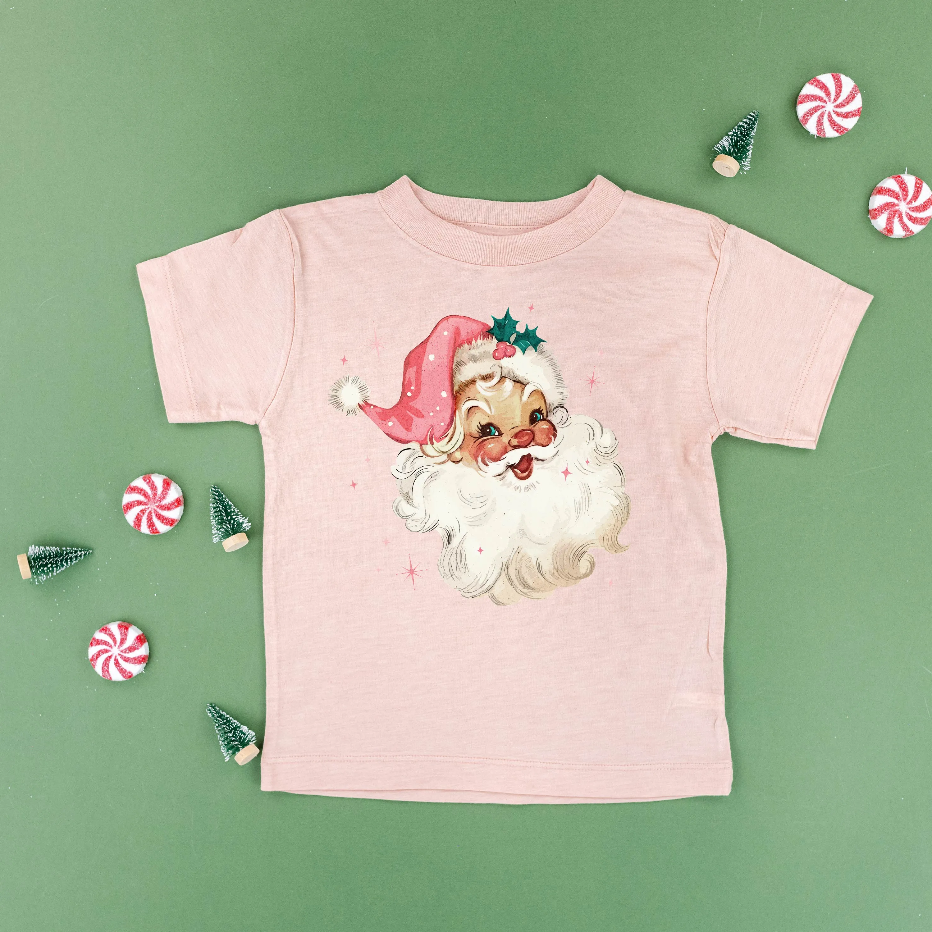 Watercolor Santa - Child Tee