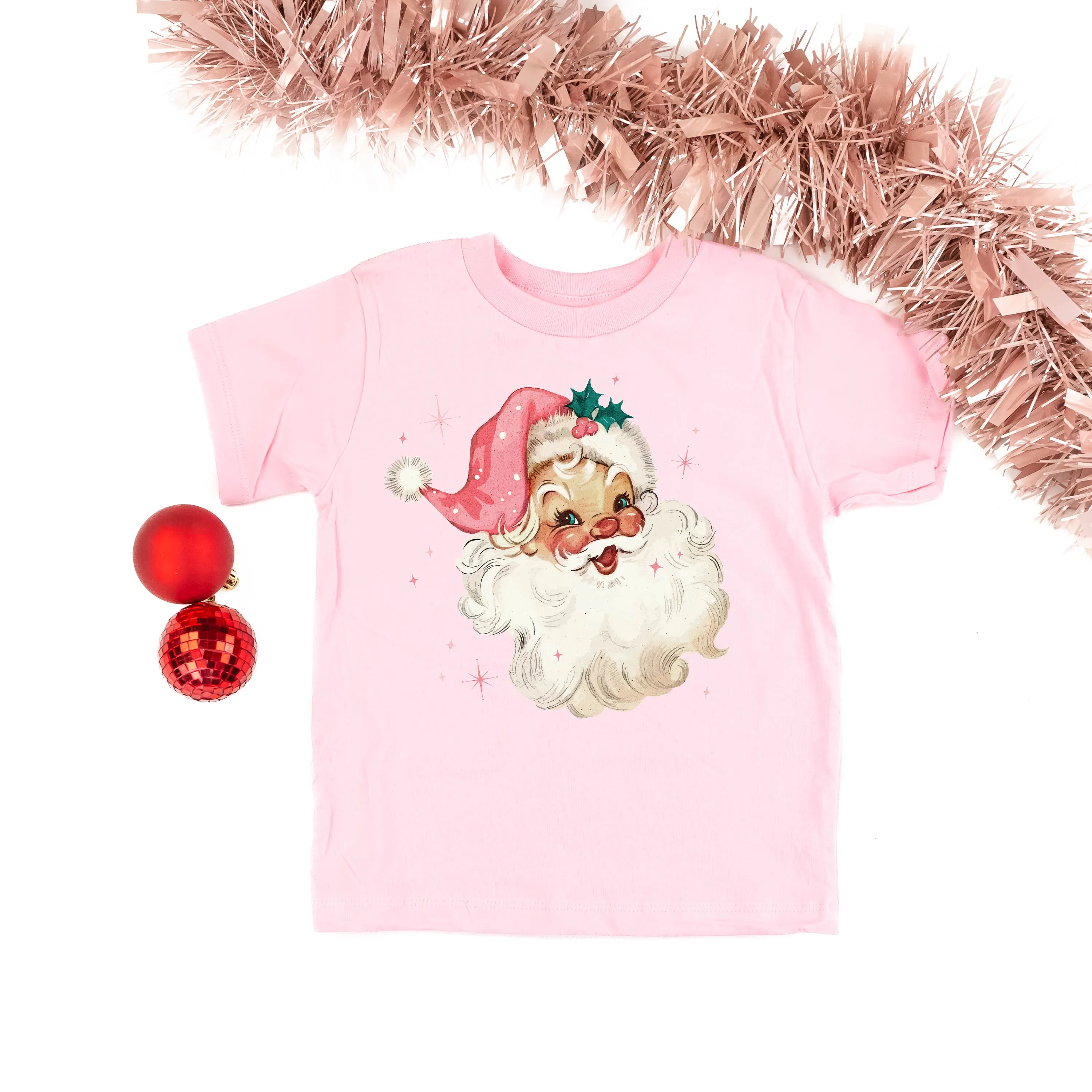 Watercolor Santa - Child Tee