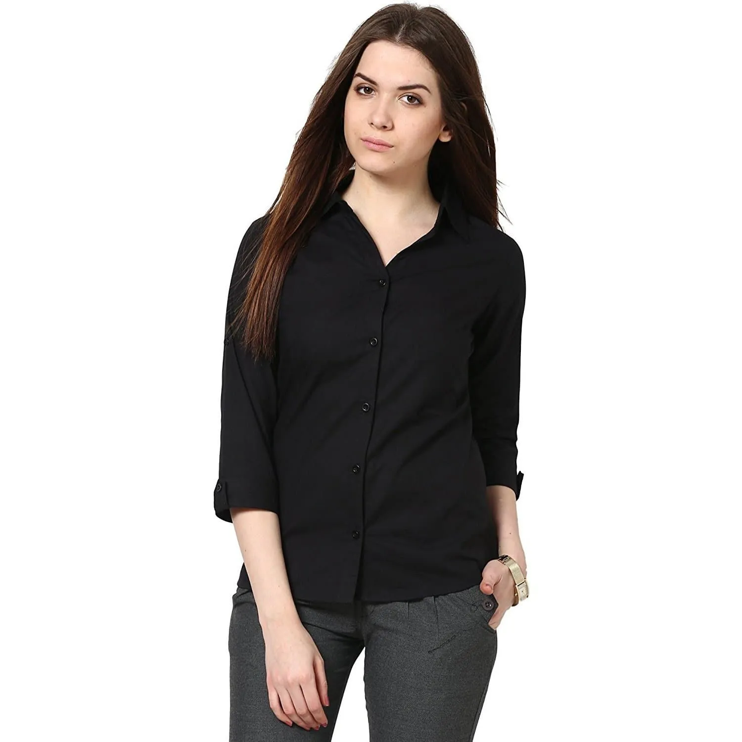 Women's Long Sleeves Casual Shirts