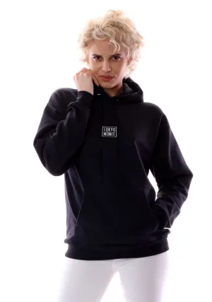 Women's Tokyo Monee Logo Patch Graphic Pullover Hoodie