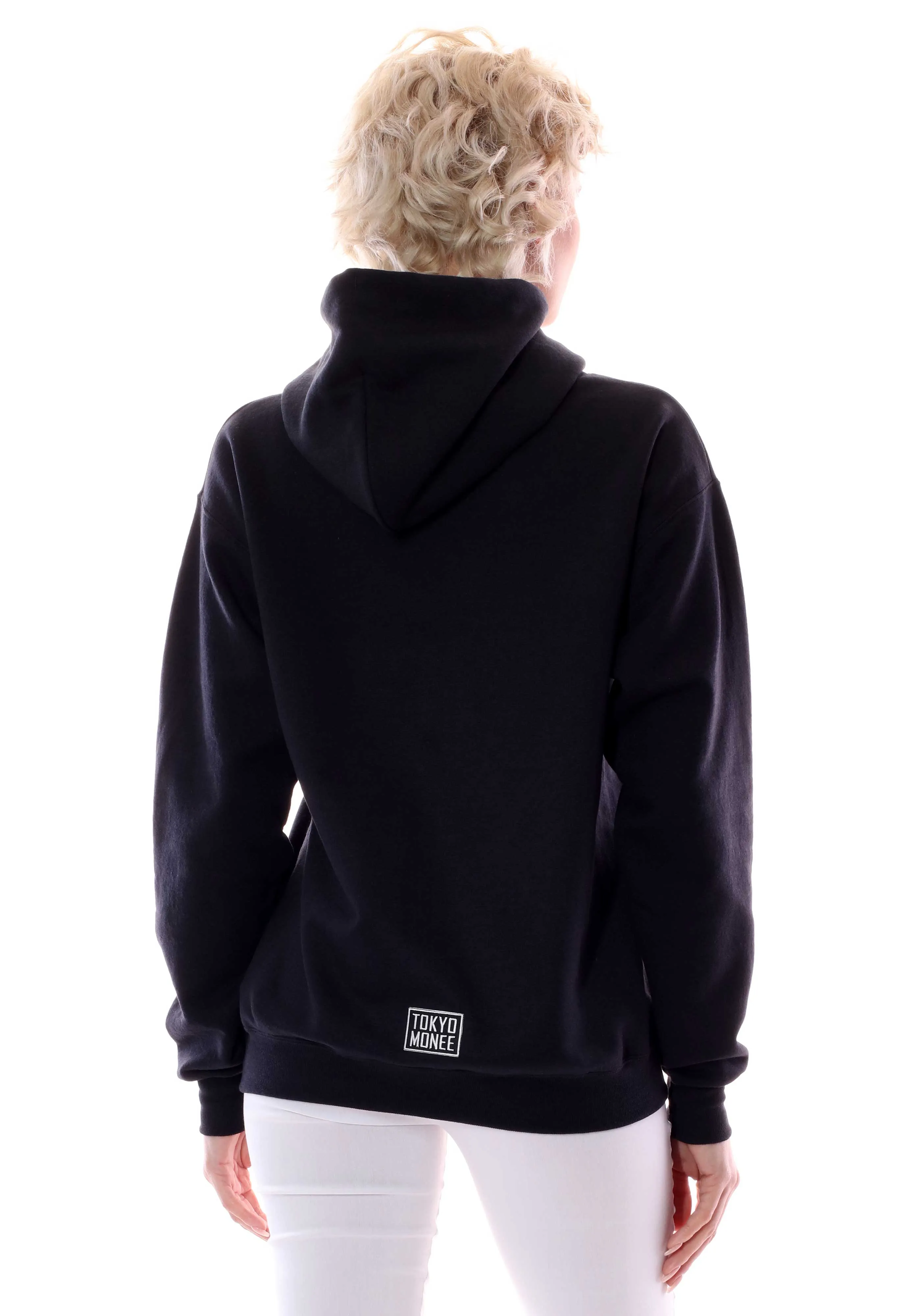 Women's Tokyo Monee Logo Patch Graphic Pullover Hoodie