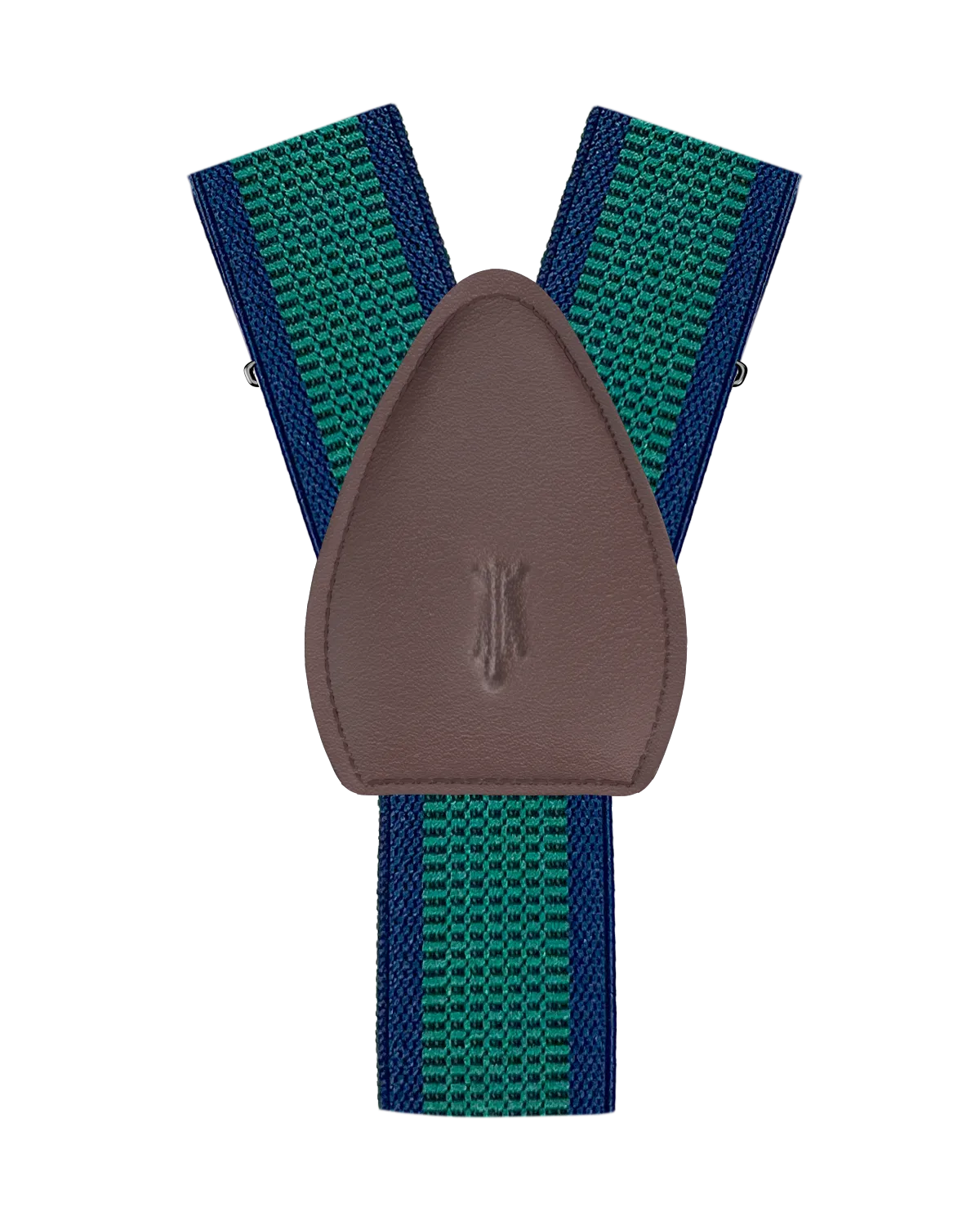 Wrigby Stripe Green Shirttail Garters