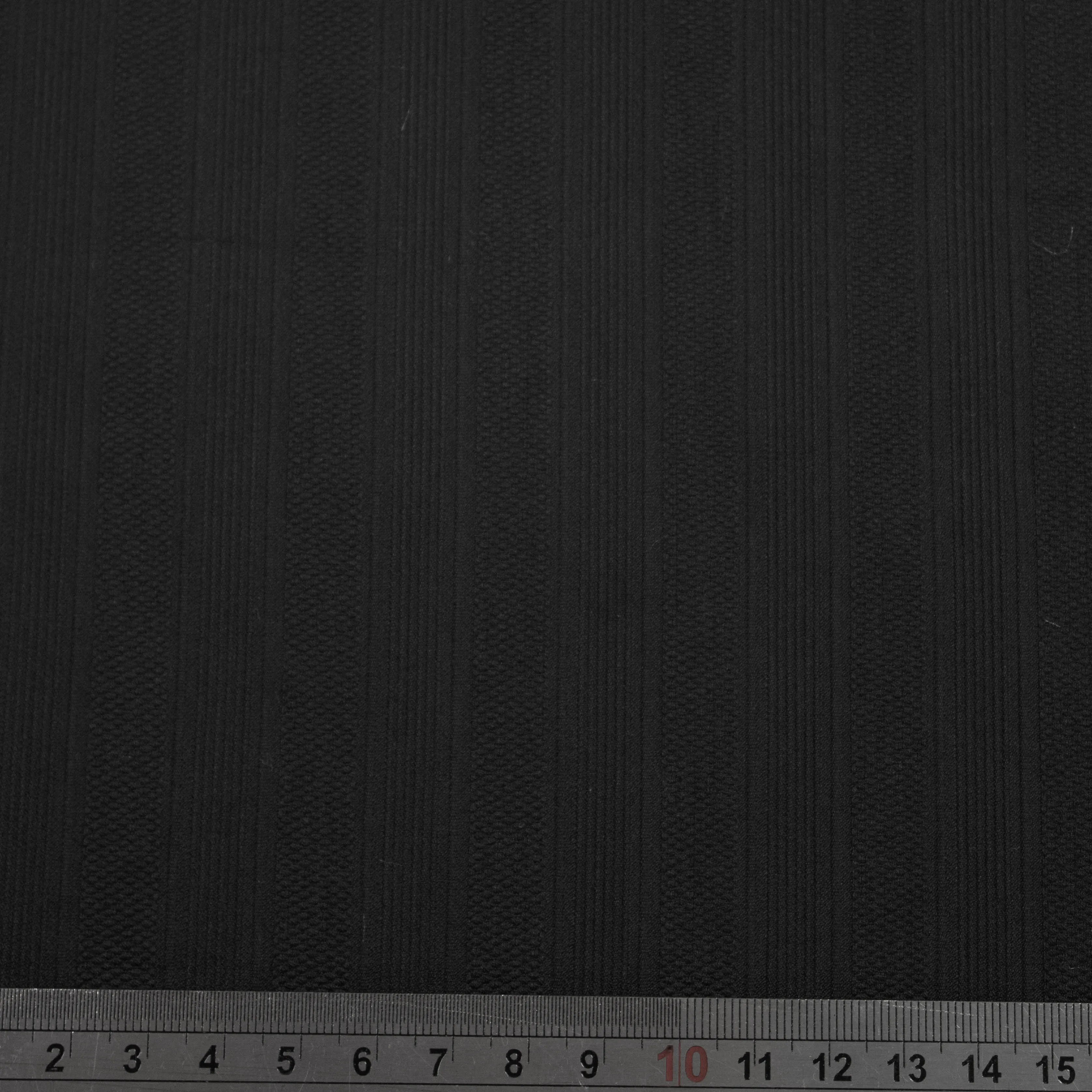 Yitse Black Striped Cotton